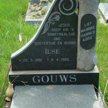 GOUWS Ilse 1981-1985