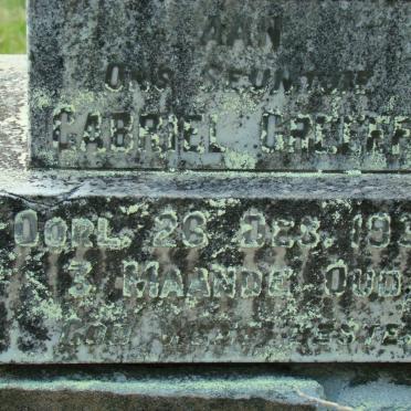 GREEFF Gabriel -1934