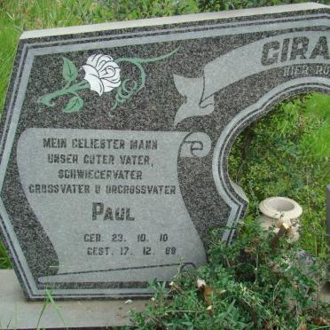 GIRARDI Paul  1910-1988