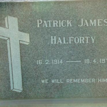 HALFORTY Patrick James 1914-1971