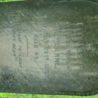 HEARNE Elizabeth -1893