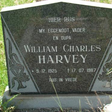 HARVEY William Charles 1925-1987