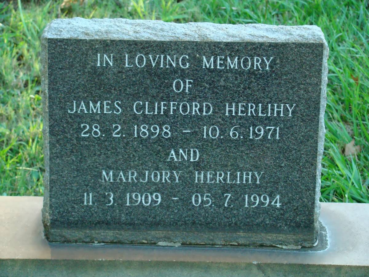 HERLIHY James Clifford 1898-1971 &amp; Marjory 1909-1994