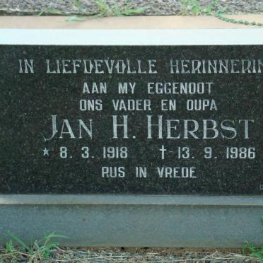 HERBST Jan H. 1918-1986