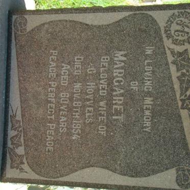 HOVVELS Margaret -1954