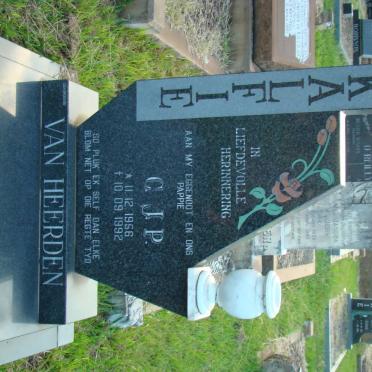 HEERDEN C.J.P., van 1956-1992