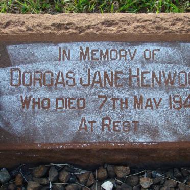HENWOOD Dorcas Jane -1941