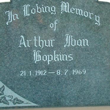 HOPKINS Arthur Iban 1912-1969