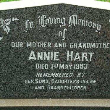 HART Annie -1983