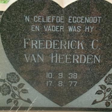 HEERDEN Frederick C., van 1938-1977