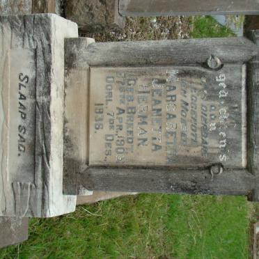 HERMAN Margaretha Jeanetta nee BREEDT 1903-1936