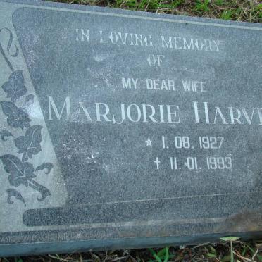HARVEY Marjorie 1927-1993