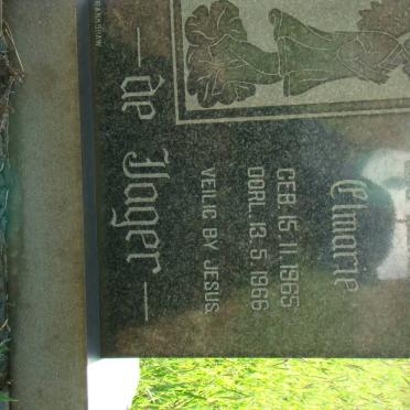 JAGER Elmarie, de 1965-1966