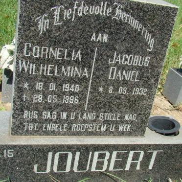 JOUBERT Jacobus Daniel 1932 &amp; Cornelia Wilhelmina 1946-1996