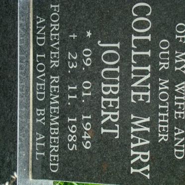 JOUBERT Colline Mary 1949-1985