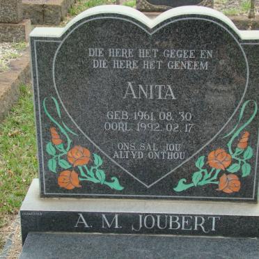 JOUBERT Anita M. 1961-1992
