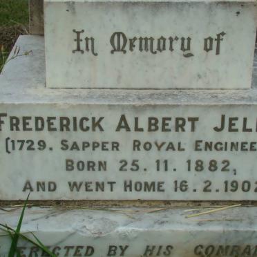 JELLEY Frederick Albert 1882-1902