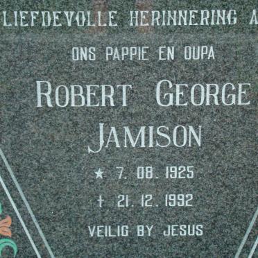 JAMISON Robert George 1925-1992