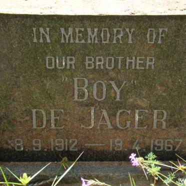 JAGER Boy, de 1912-1967