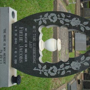 JACOBS Fielie 1940-1991