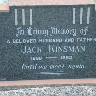 KINSMAN Jack 1898-1962