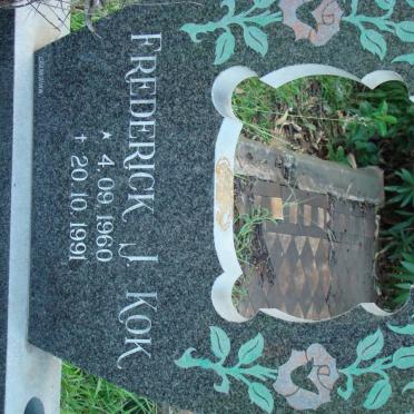 KOK Frederick J. 1960-1991