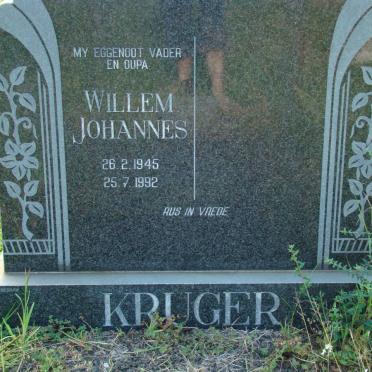 KRUGER Willem Johannes 1945-1992
