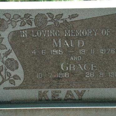 KEAY Maud 1915-1976 :: KEAY Grace 1918-1980