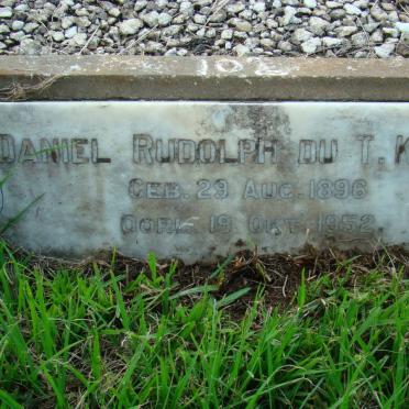 KOTZÉ Daniel Rudolf du T. 1896-1952
