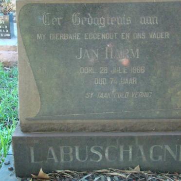 LABUSCHAGNE Jan Harm -1966