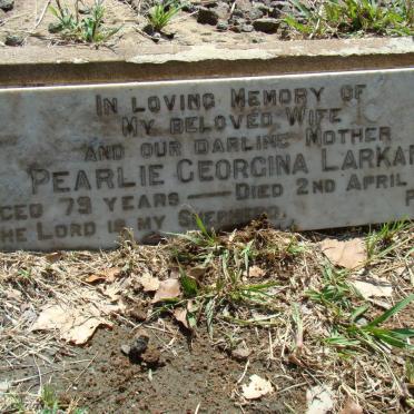 LARKAN Pearlie Georgina -1959