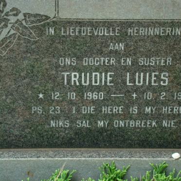 LUIES Trudie 1960-1981