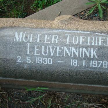 LEUVENNINK Müller Toerien 1930-1978