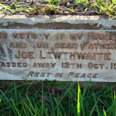 LEWTHWAITE Joe -1948