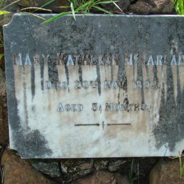 McFARLANE Mary Kathleen -1892