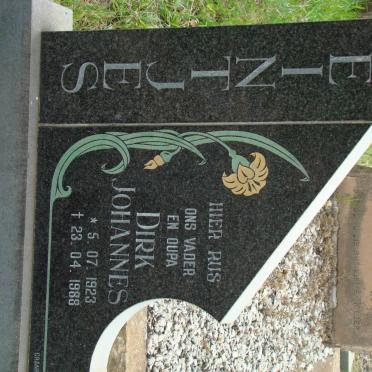 MEINTJES Dirk Johannes 1923-1988