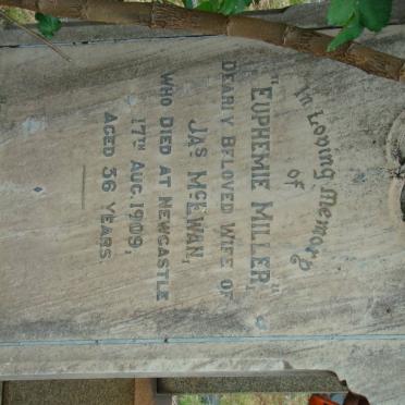 McEWAN Euphemie nee MILLER -1909