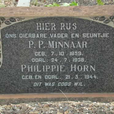 MINNAAR P.P. 1859-1938 :: HORN Philippie -1944