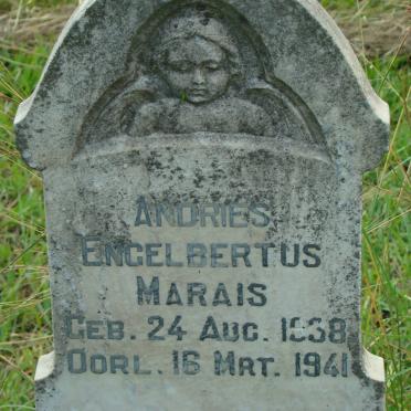MARAIS Andries Engelbertus 1938-1941