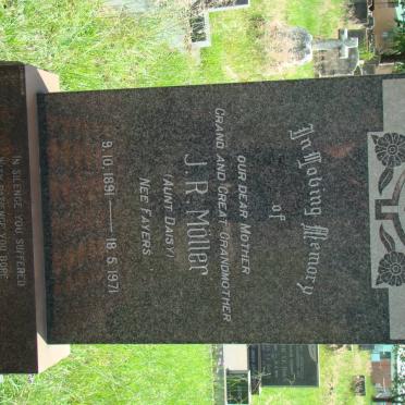 MOLLER J.R. nee FAYERS 1891-1971