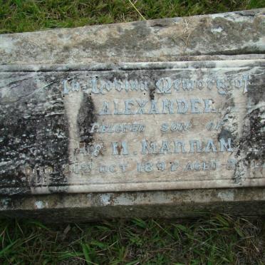 MARRAN Alexander -1897