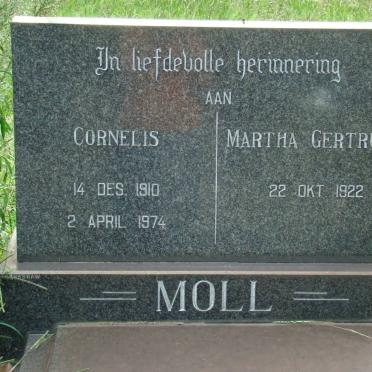 MOLL Cornelis 1910-1974 &amp; Martha Gertruida 1922-