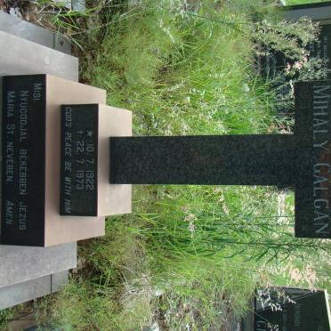 MIHALY Galgan 1922-1973