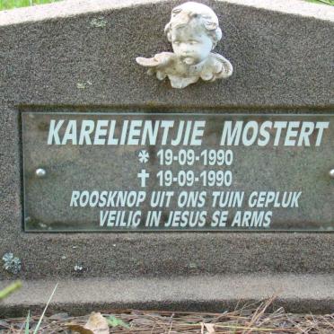 MOSTERT Karelientjie 1990-1990