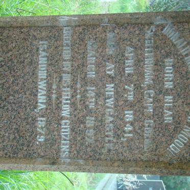 MOODIE Donald Montgomery 1841-1897