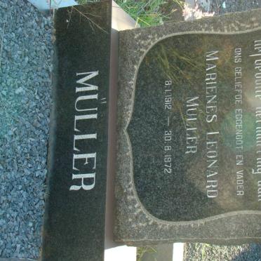 MÜLLER Marienes Leonard 1912-1972