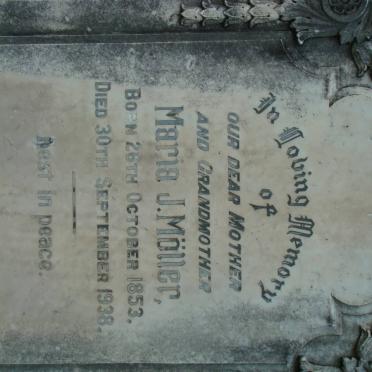 MOLLER Maria J. 1853-1938