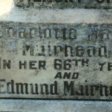 MUIRHEAD Edward &amp; Charlotte Mary