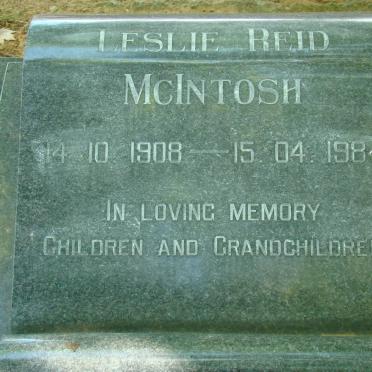 McINTOSH Leslie Reid 1908-1984
