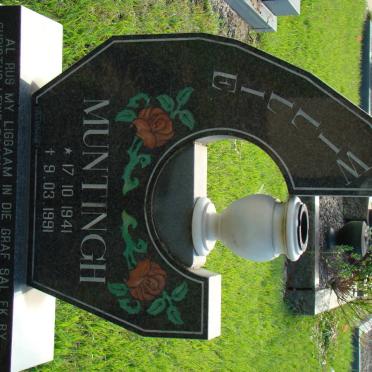 MUNTINGH Willie 1941-1991